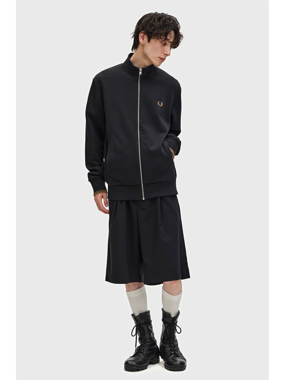 SALE】FRED PERRY(フレッドペリー) Zip Through Sweatshirt - COLDBECK