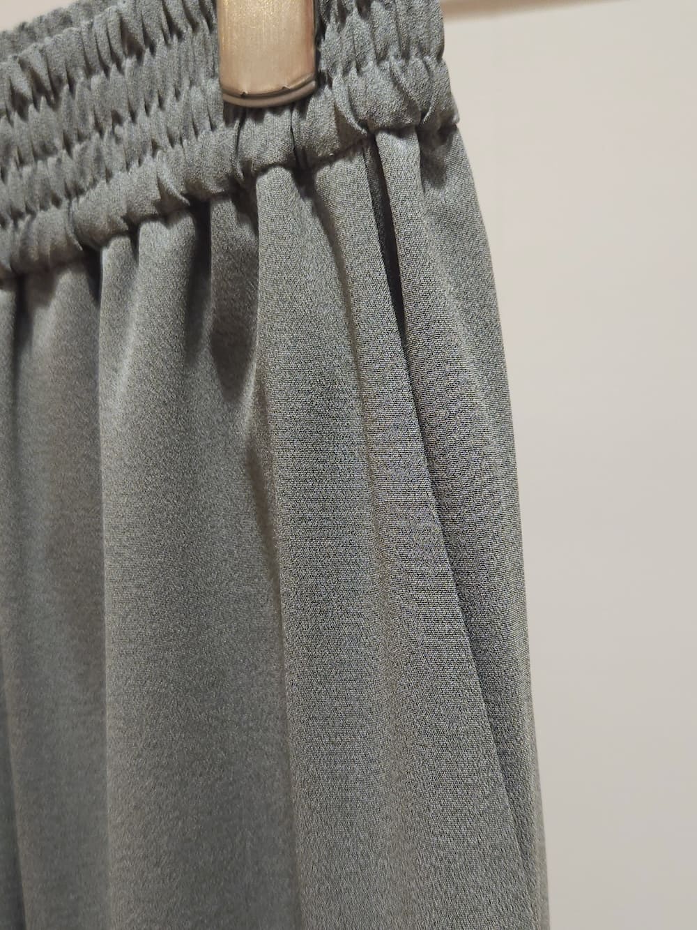 HYKE(ハイク) STRETCH WIDE LEG PANTS