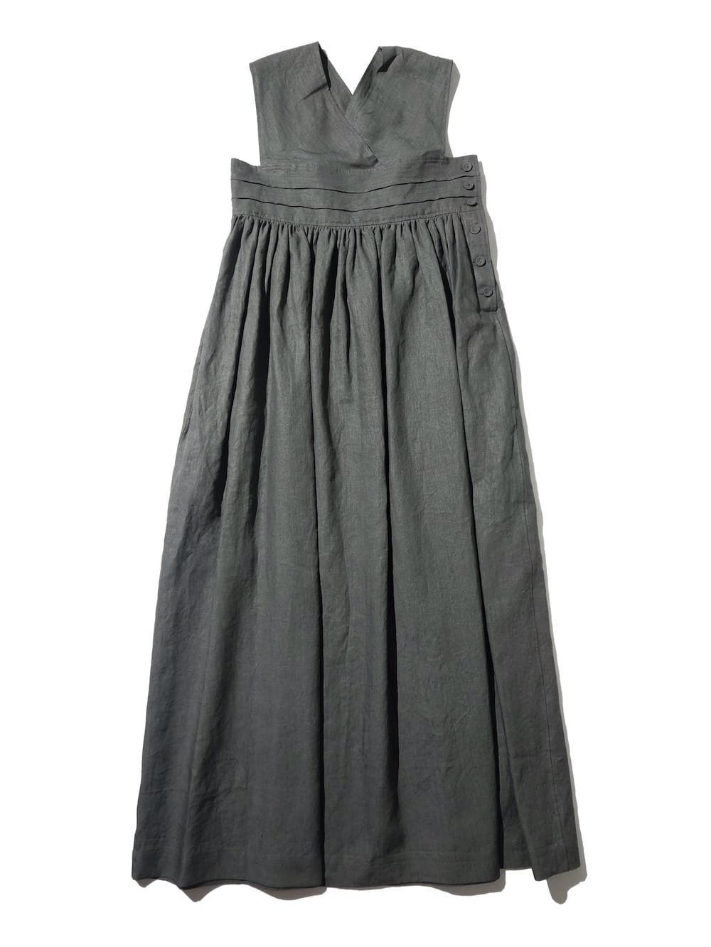 HYKE(ハイク) LINEN MAXI DRESS - COLDBECK ONLINE（コール