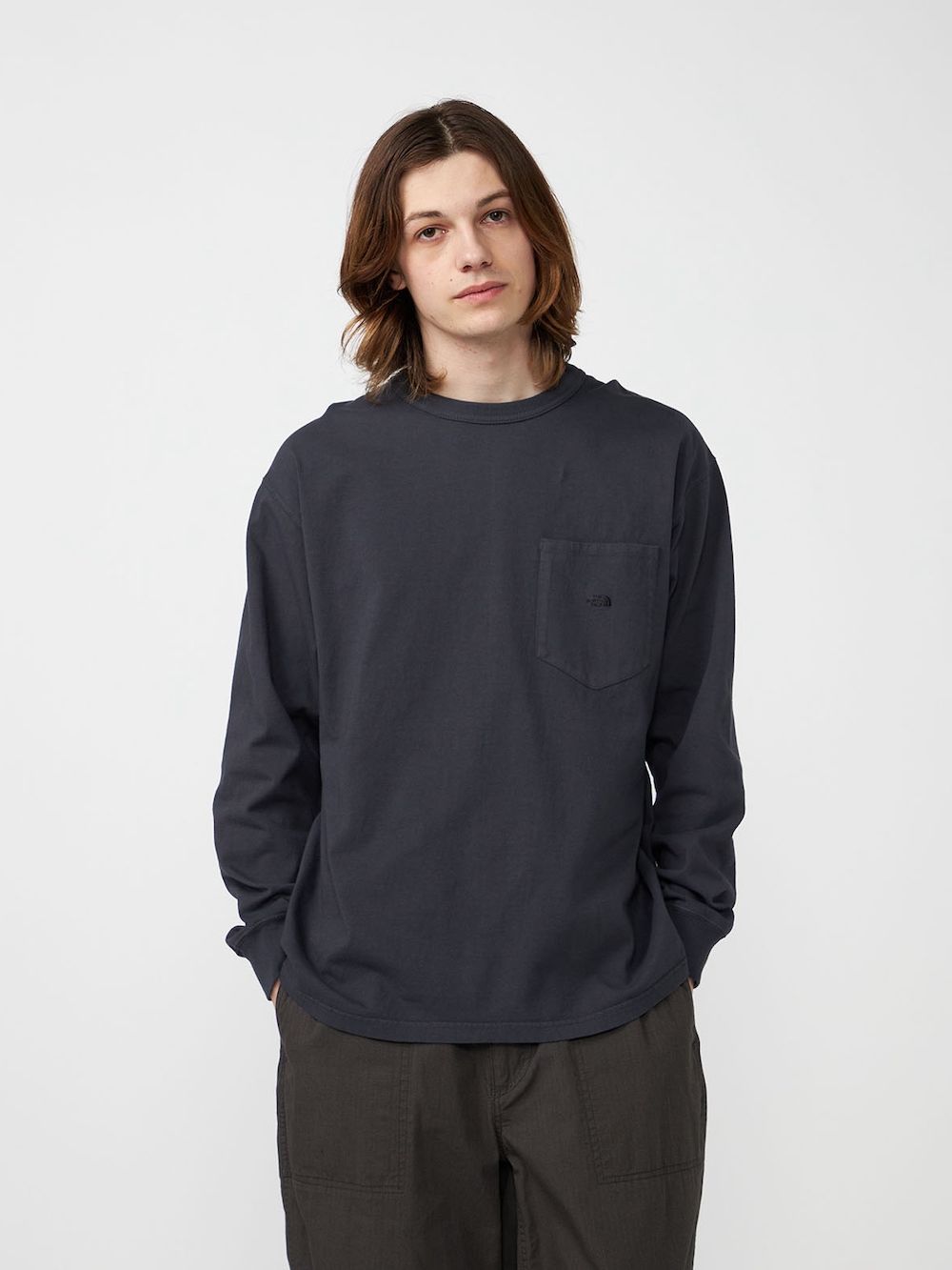 【SALE】THE NORTH FACE PURPLE LABEL(ザノースフェイスパープルレーベル) 8oz Field Long Sleeve Pocket Tee