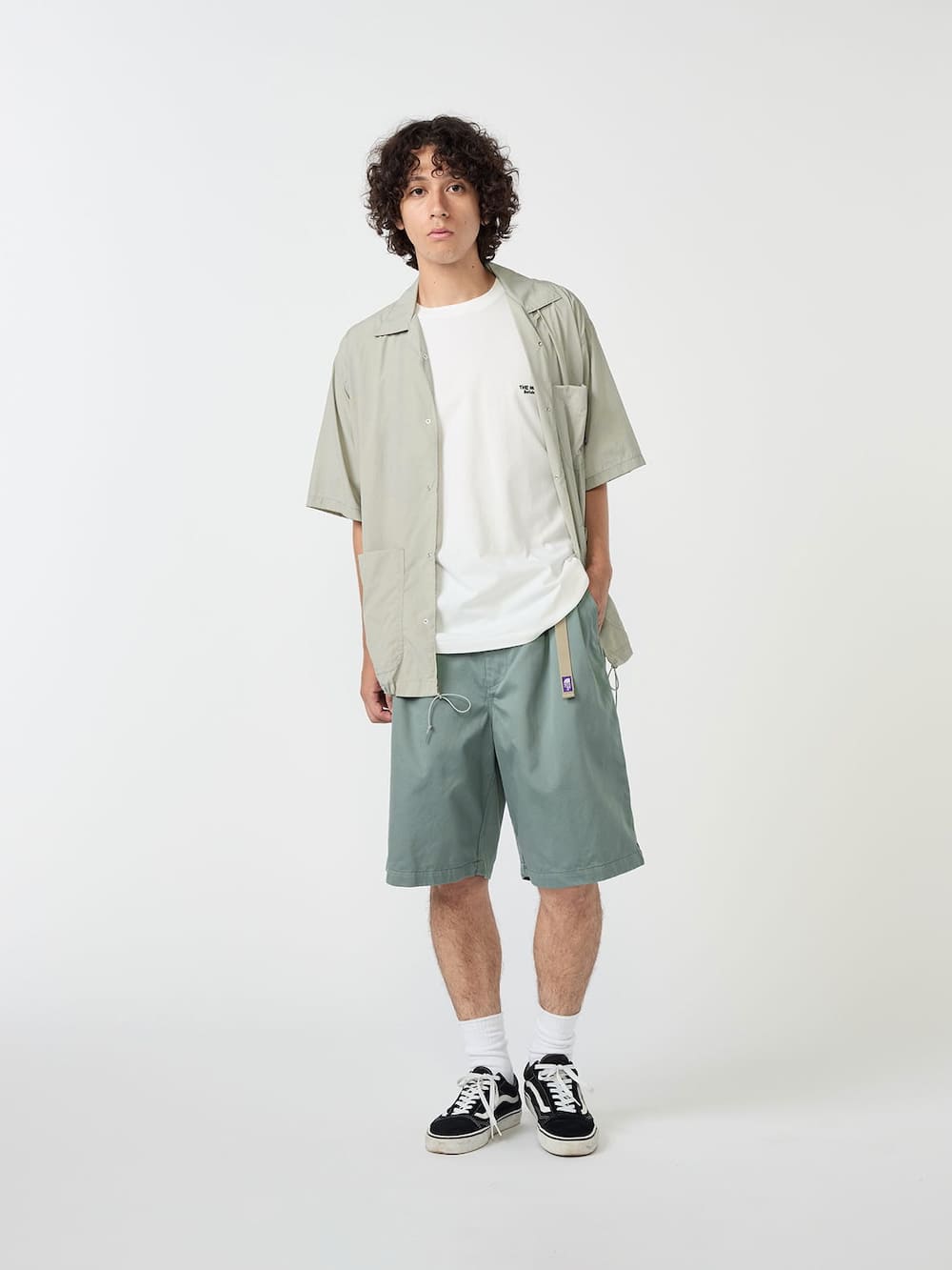 THE NORTH FACE PURPLE LABEL(ザノースフェイスパープルレーベル) Nylon Taffeta Field S/S Shirt