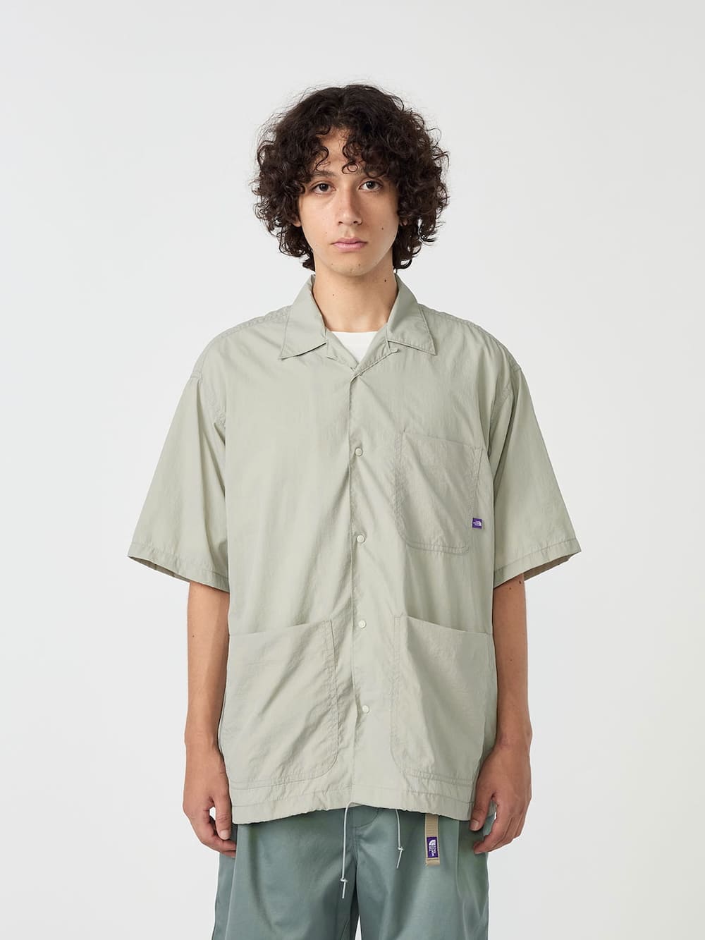 THE NORTH FACE PURPLE LABEL(ザノースフェイスパープルレーベル) Nylon Taffeta Field S/S Shirt