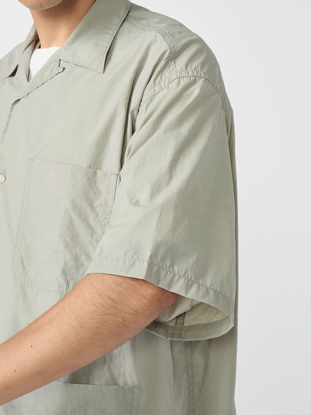 THE NORTH FACE PURPLE LABEL(ザノースフェイスパープルレーベル) Nylon Taffeta Field S/S Shirt