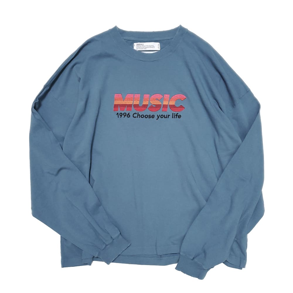DAIRIKU / ダイリク】MUSIC tee（Tシャツ／カットソー