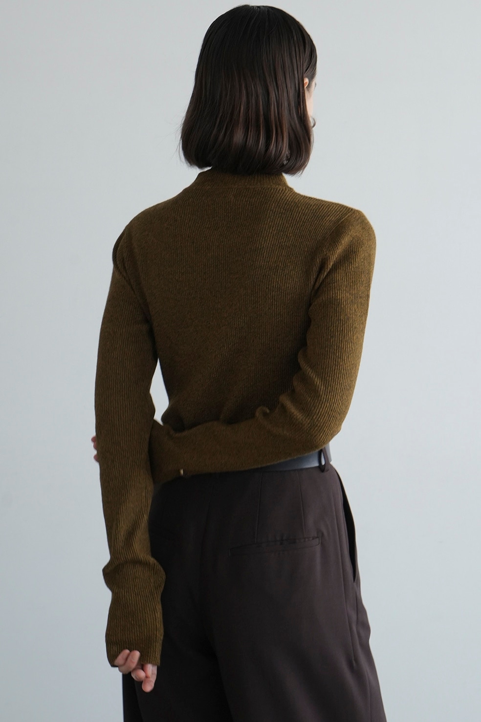 ネネ CLANE(クラネ) H/N RIB KNIT TOPS - COLDBECK ONLINE（コール