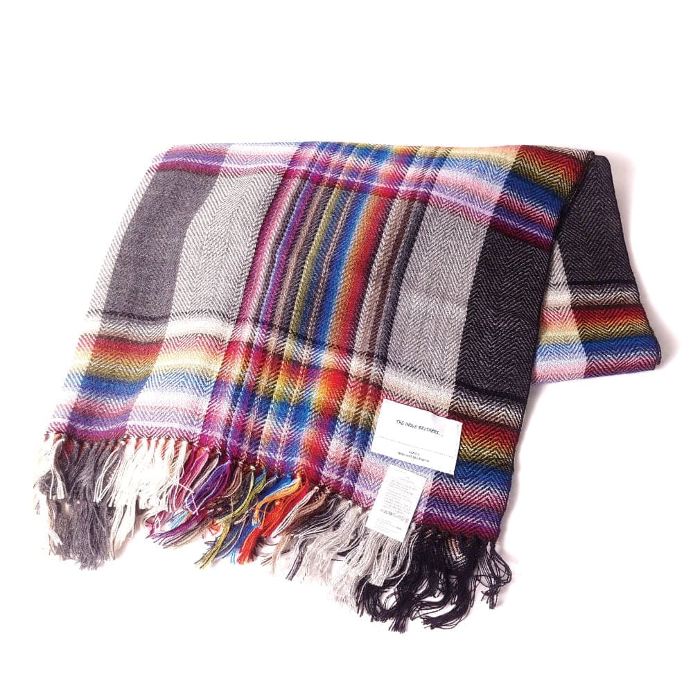 イノウエブラザーズ Multi Coloured Stole 5002ML THE INOUE BROTHERS(ザイノウエブラザーズ) Multi Colored Stole