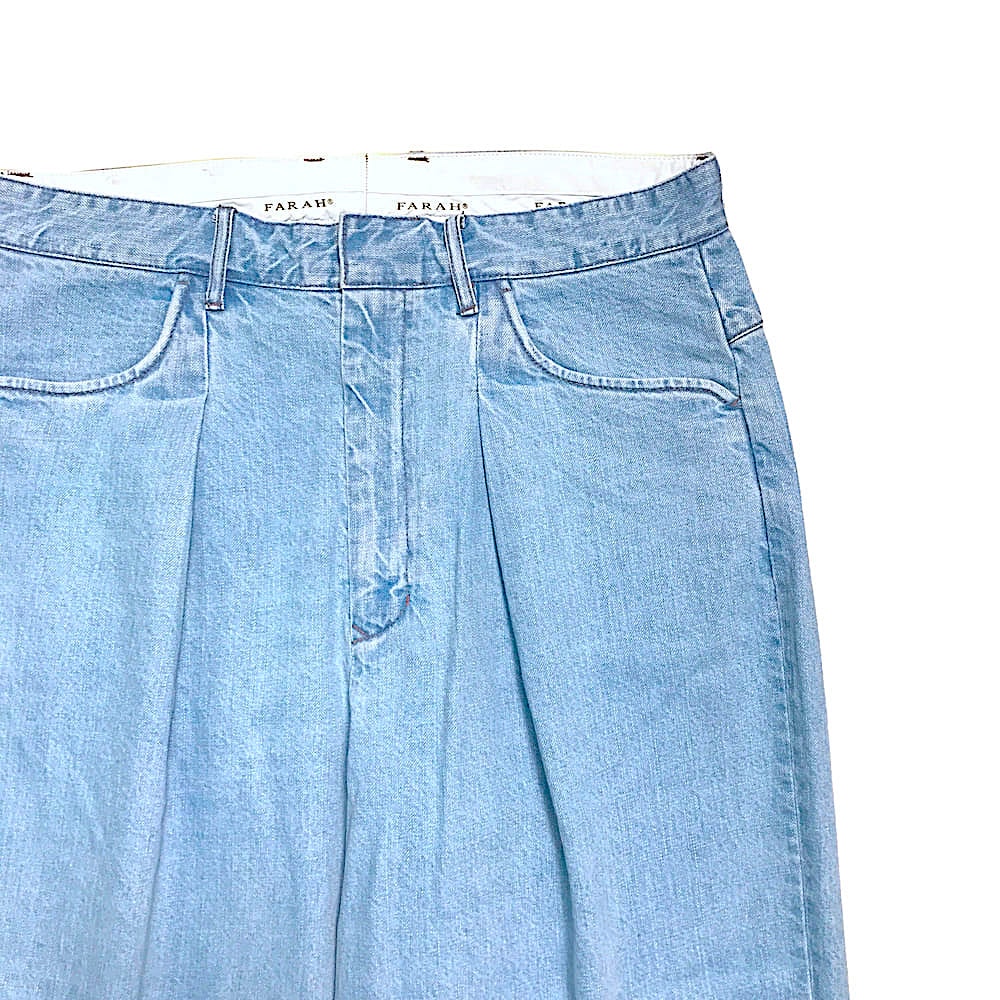 SALE】FARAH(ファーラー) One-tuck Wide Tapered Pants - COLDBECK