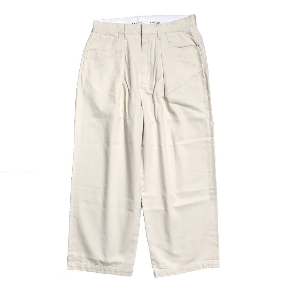 SALE】FARAH(ファーラー) One-tuck Wide Tapered Pants