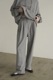 CLANE() TWO TUCK SWEAT PANTS