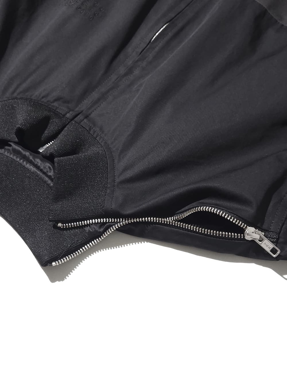 MM6 Maison Margiela(エムエムシックスメゾンマルジェラ) ミラード ツートーン ジップジャケット