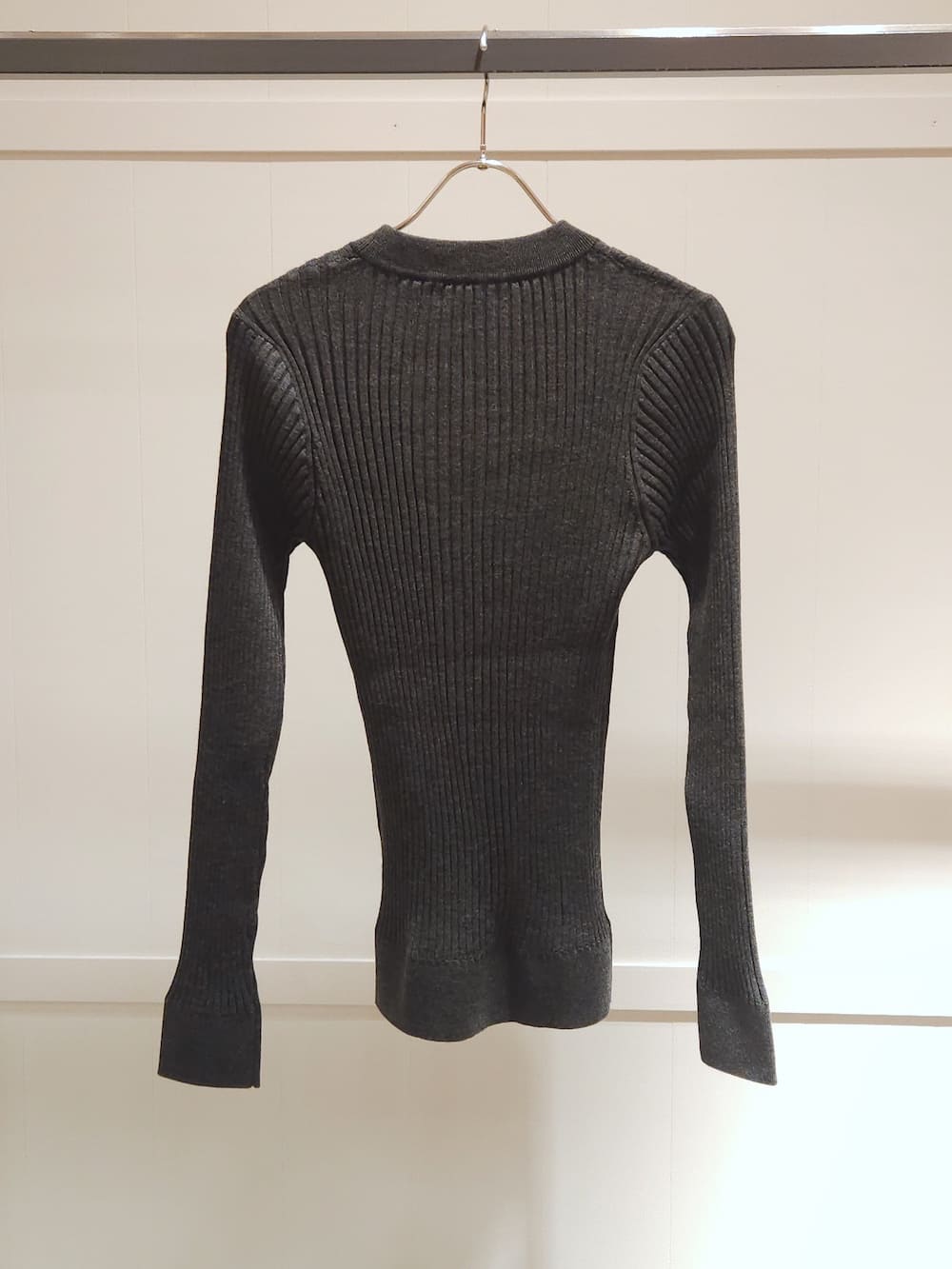 HYKE(ハイク) WIDE RIBBED SWEATER