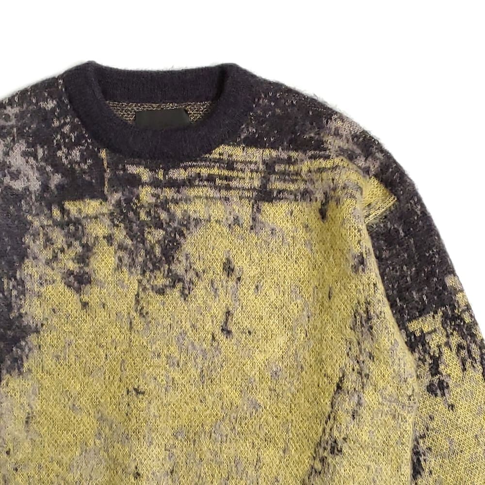 YOKE(ヨーク) KID MOHAIR JACQUARD SWEATER - COLDBECK ONLINE（コール