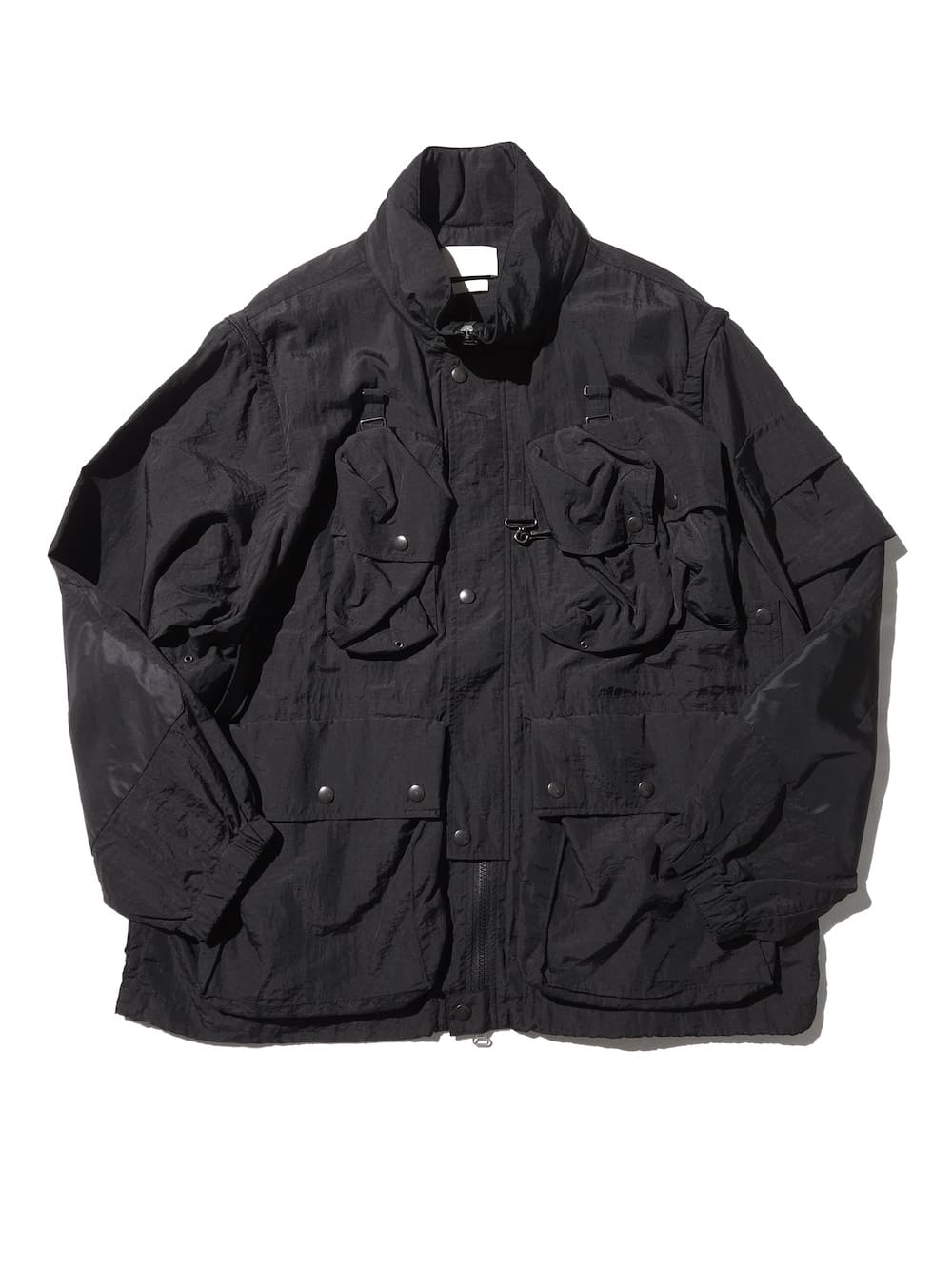 YOKE(ヨーク) LIGHT NYLON TASLAN MULTI POCKETS DETACHABLE UTILITY YOKE(ヨーク) LIGHT NYLON TASLAN MULTI POCKETS DETACHABLE UTILITY