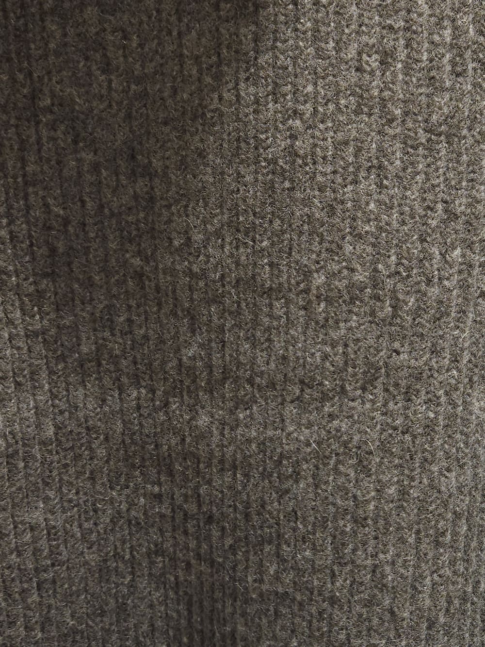 HYKE(ハイク) RIBBED ZIP SWEATER