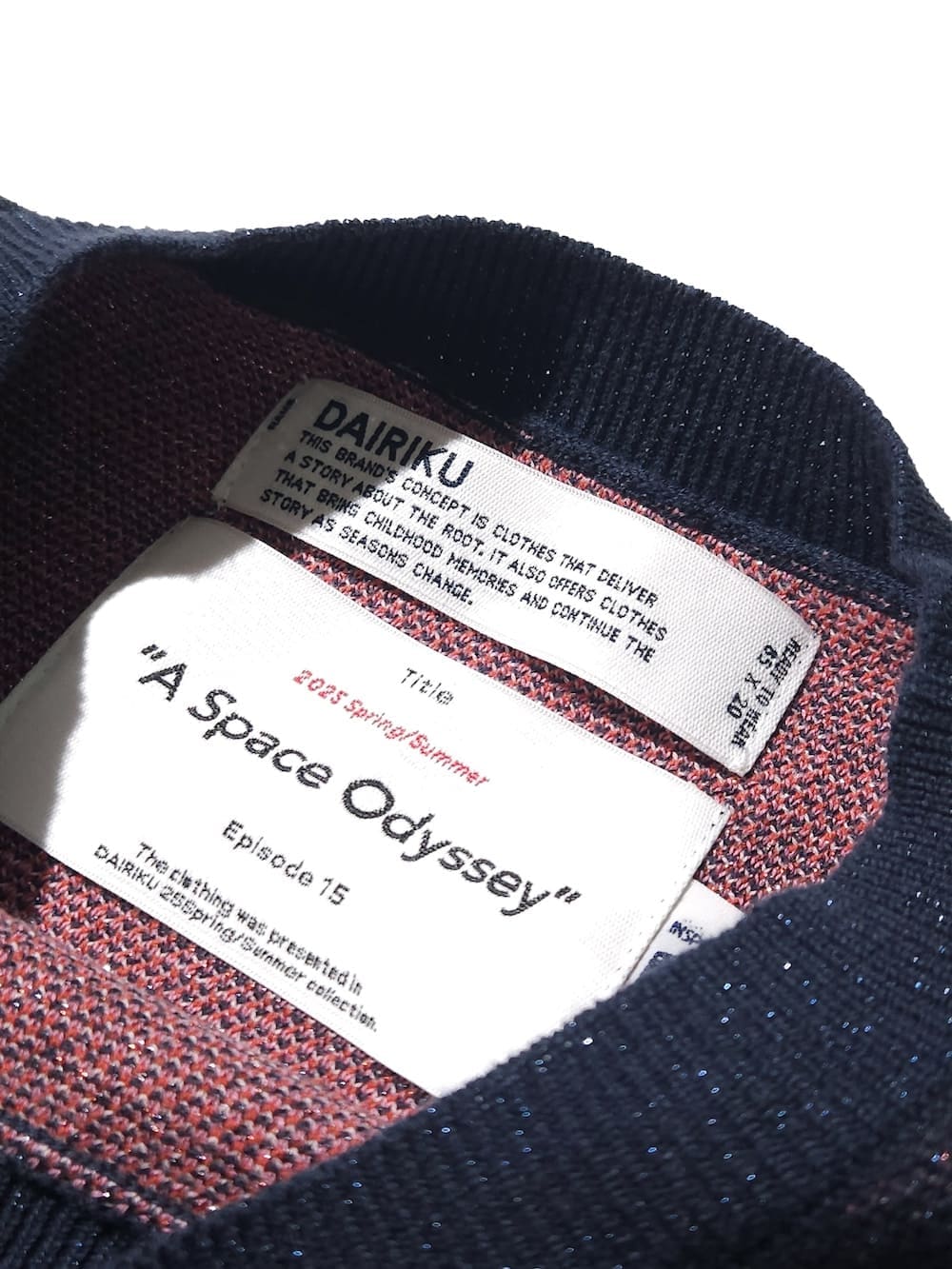 SALE】DAIRIKU(ダイリク) Space H-S Lame Knit - COLDBECK ONLINE