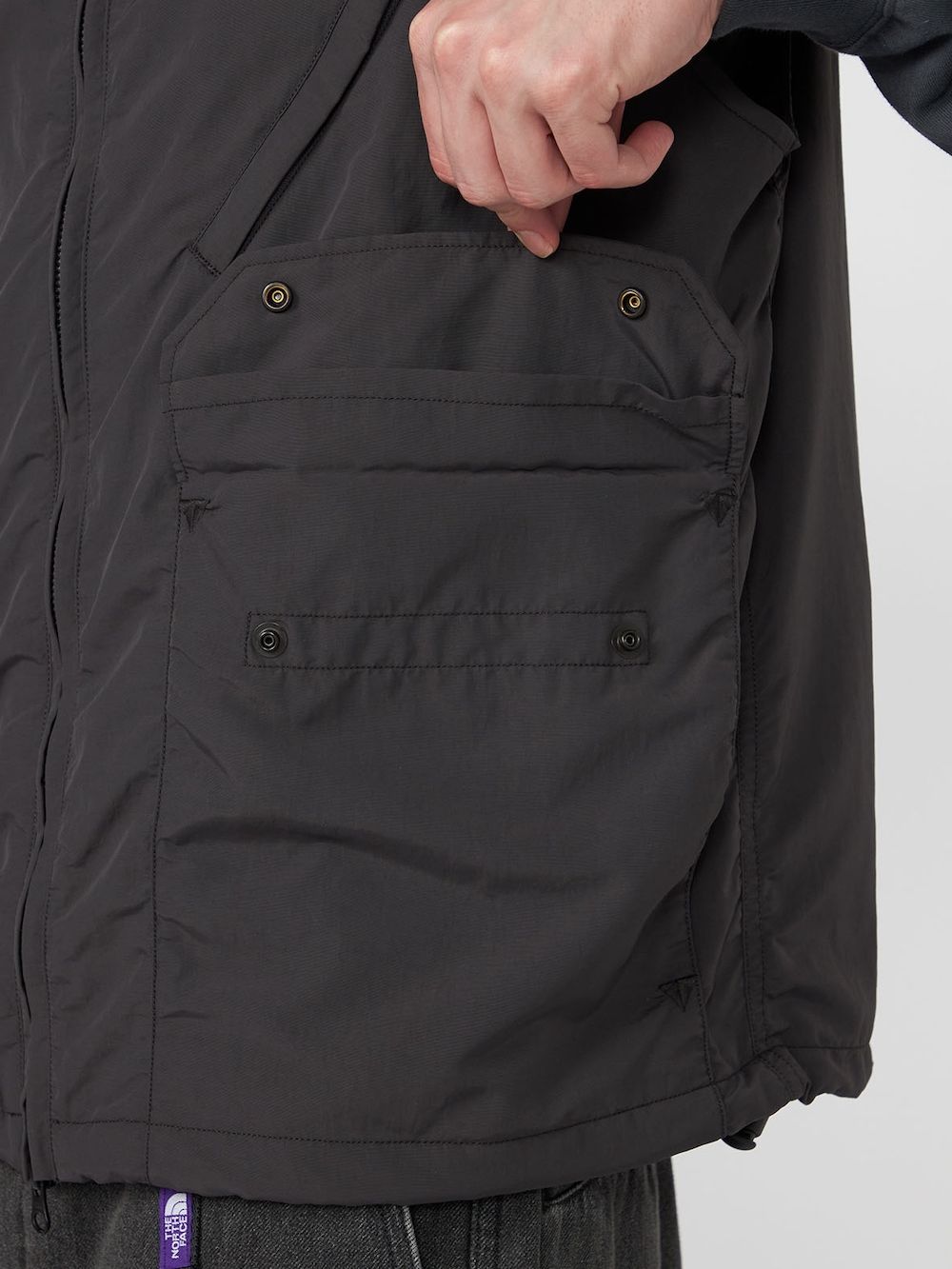 ノースフェイスパープルレーベル ナイロンベスト PERTEX®Quantum THE NORTH FACE PURPLE LABEL × PERTEX ／ ノースフェイス