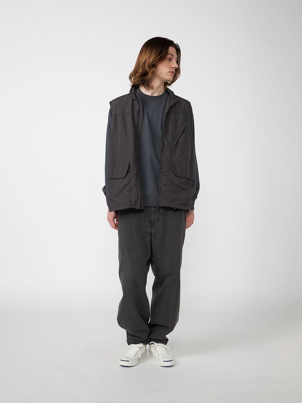 ノースフェイスパープルレーベル ナイロンベスト PERTEX®Quantum THE NORTH FACE PURPLE LABEL(ザノースフェイスパープルレーベル