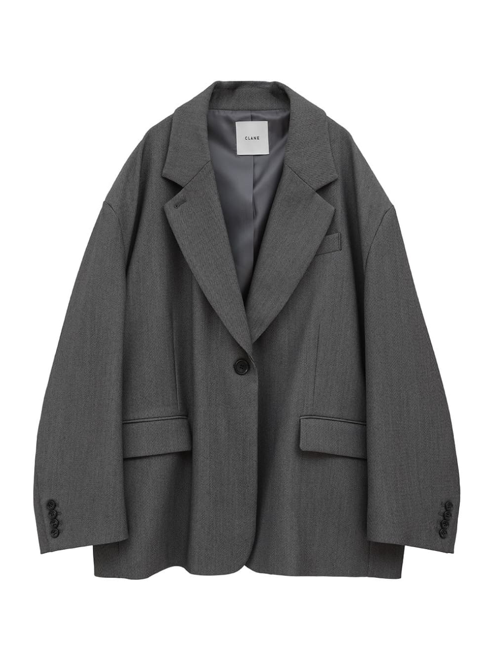 ジャケット・アウター CLANE MIX COLOR OVER COAT BLACK SuzuHirose×CLANE MIX COLOR OVER COAT