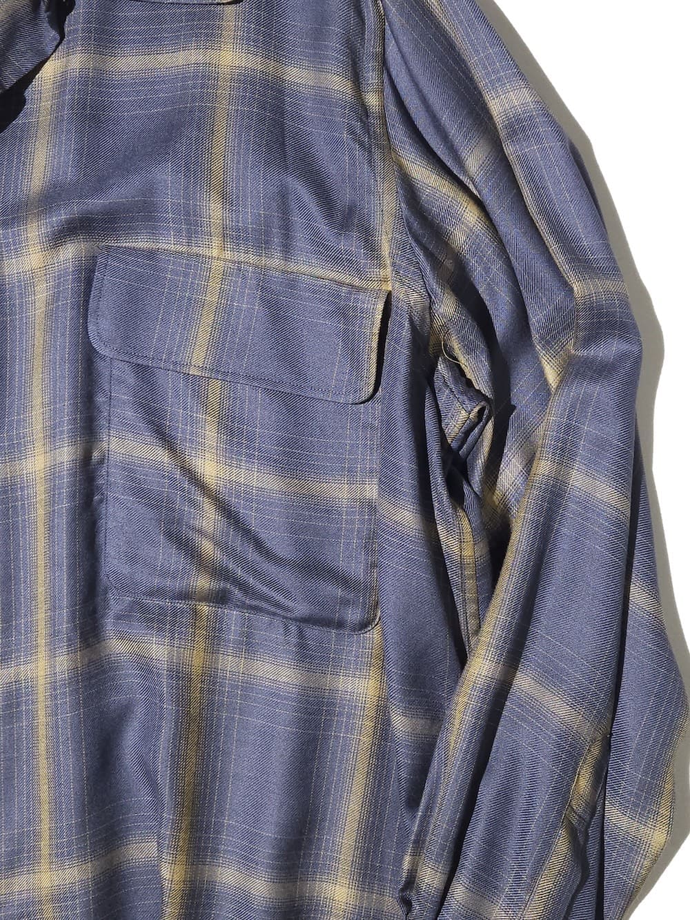 YOKE(ヨーク) Ombre Plaid Wpocket Shirt