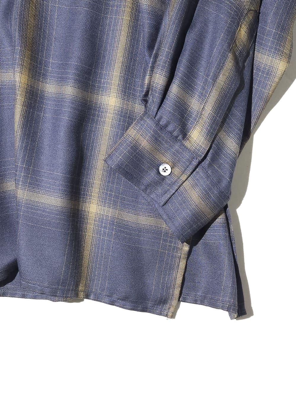 YOKE(ヨーク) Ombre Plaid Wpocket Shirt