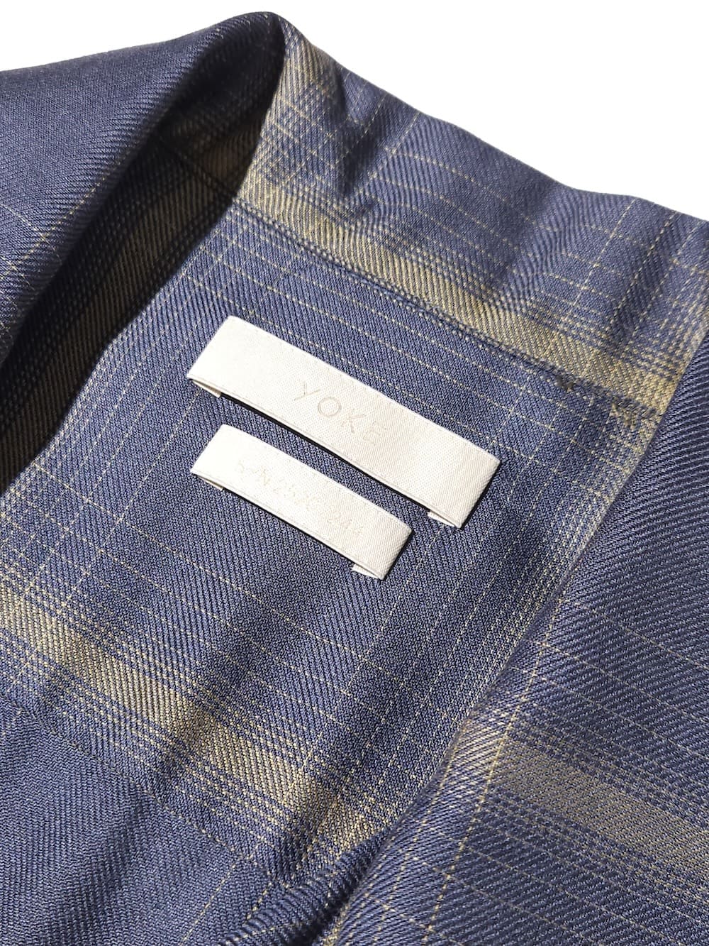 YOKE(ヨーク) Ombre Plaid Wpocket Shirt
