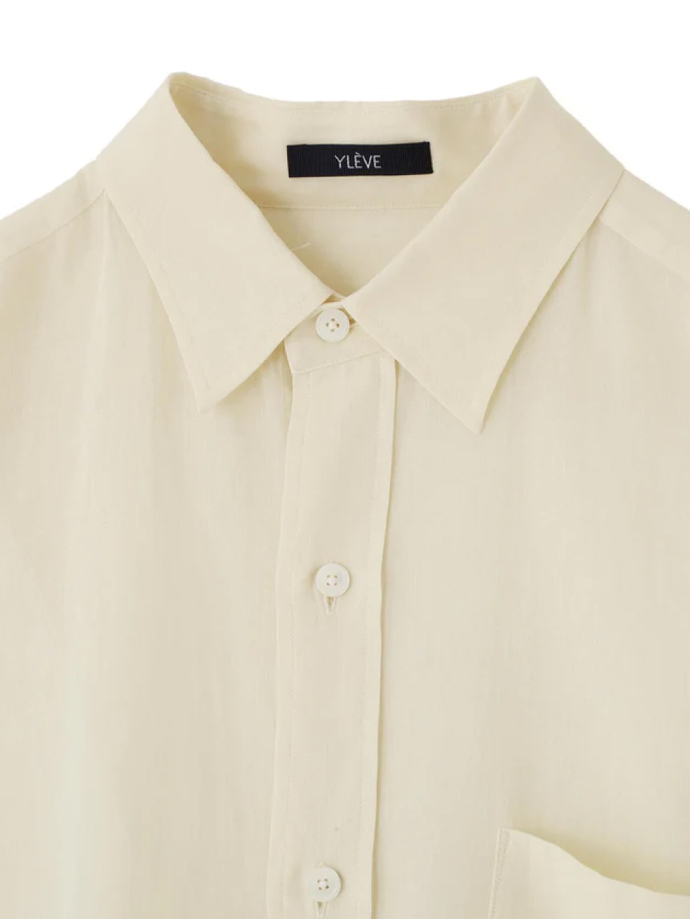 YLEVE(イレーヴ) COTTON VOILE LAWN LONG SLEEVE SHIRT - COLDBECK