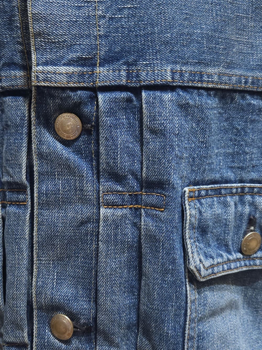 HYKE(ハイク) BALLOON SLEEVE DENIM JACKET TYPE 2