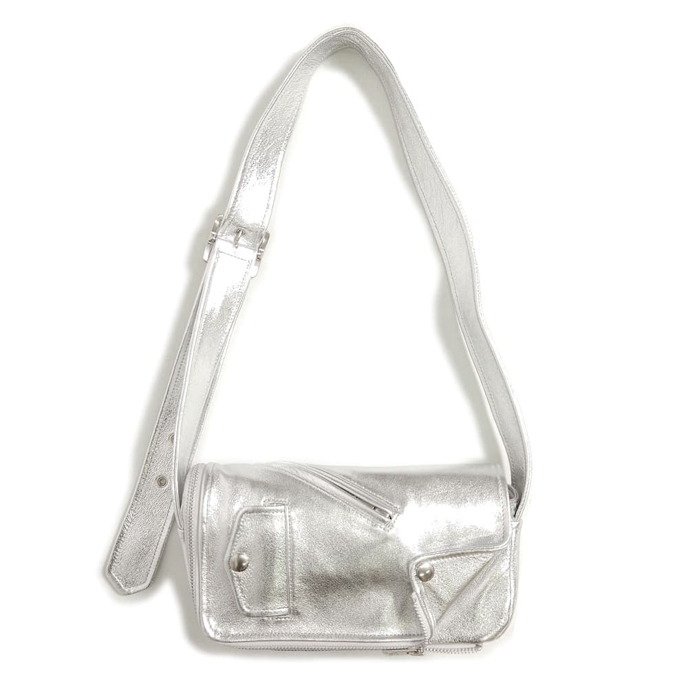 小物 beautifulpeople riders flap purse silver beautiful people(ビューティフルピープル) riders flap