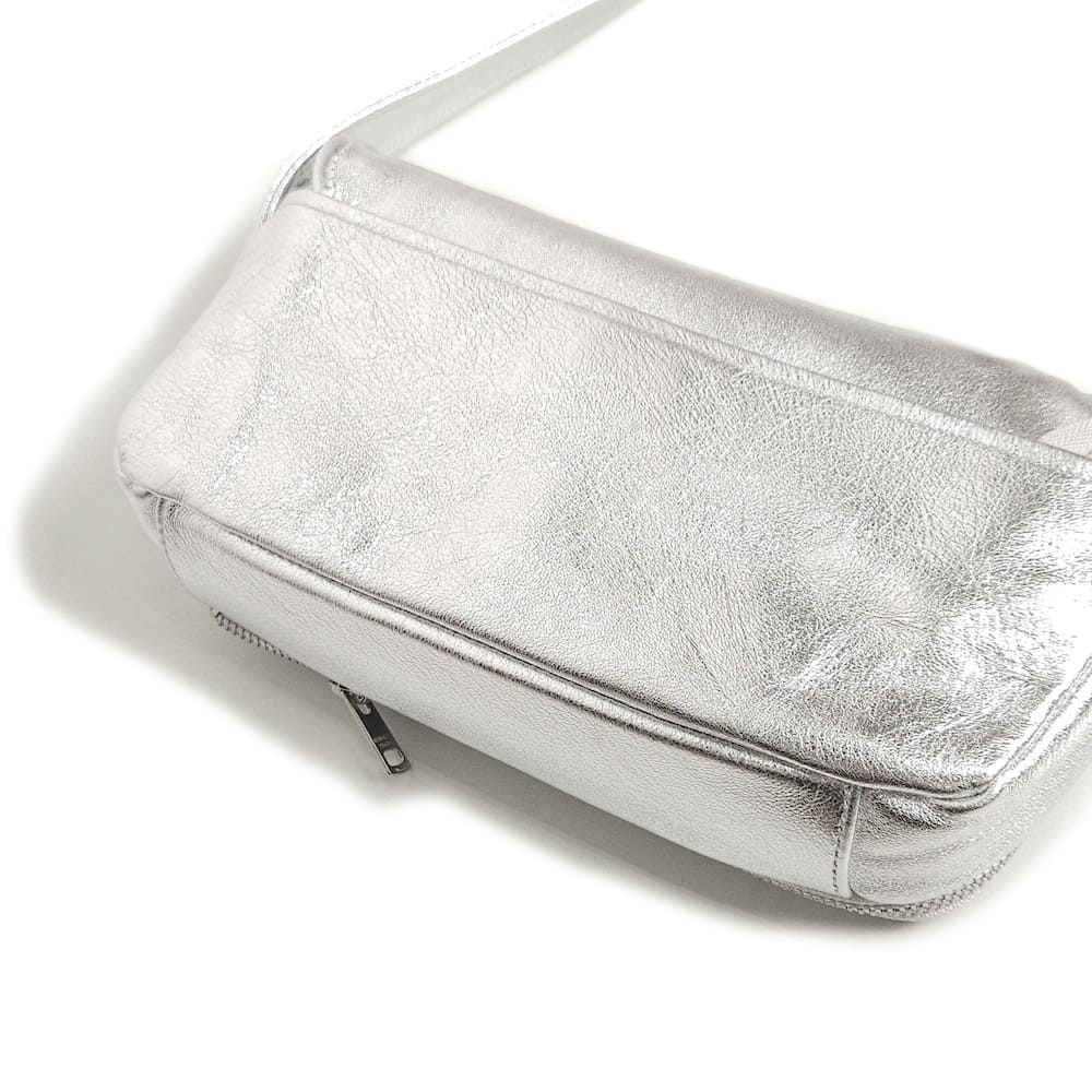 小物 beautifulpeople riders flap purse silver beautiful people(ビューティフルピープル) riders flap