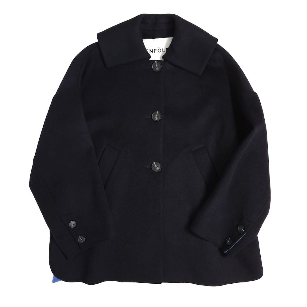 【未使用品】ENFOLD FLAT COLLAR SILHOUETTE COAT FLAT－COLLAR SILHOUETTE COAT