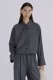 SALECLANE() FRINGE SHORT SHIRT