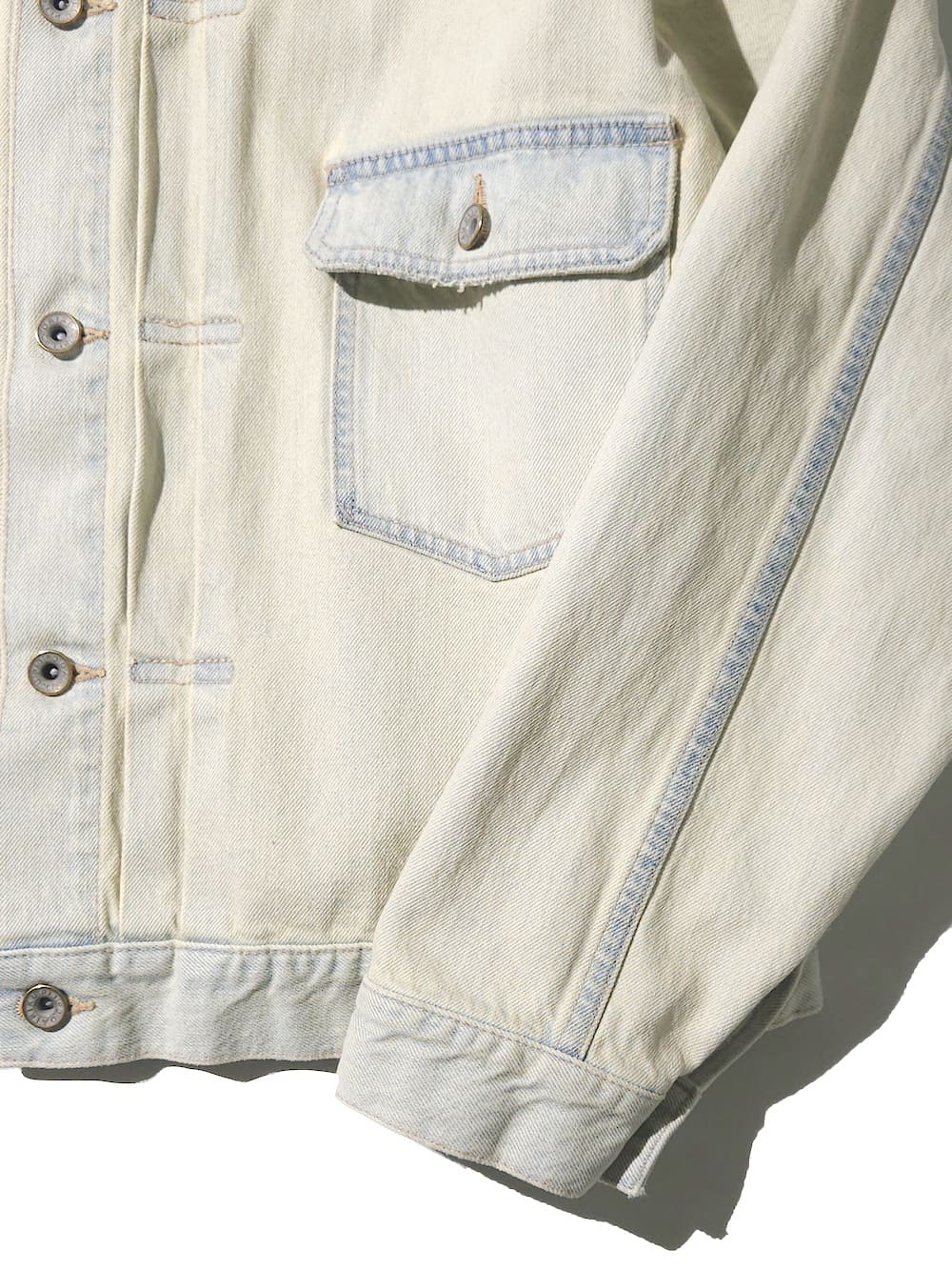 【SALE】DAIRIKU(ダイリク) Ice Wash 2PKT Denim jacket