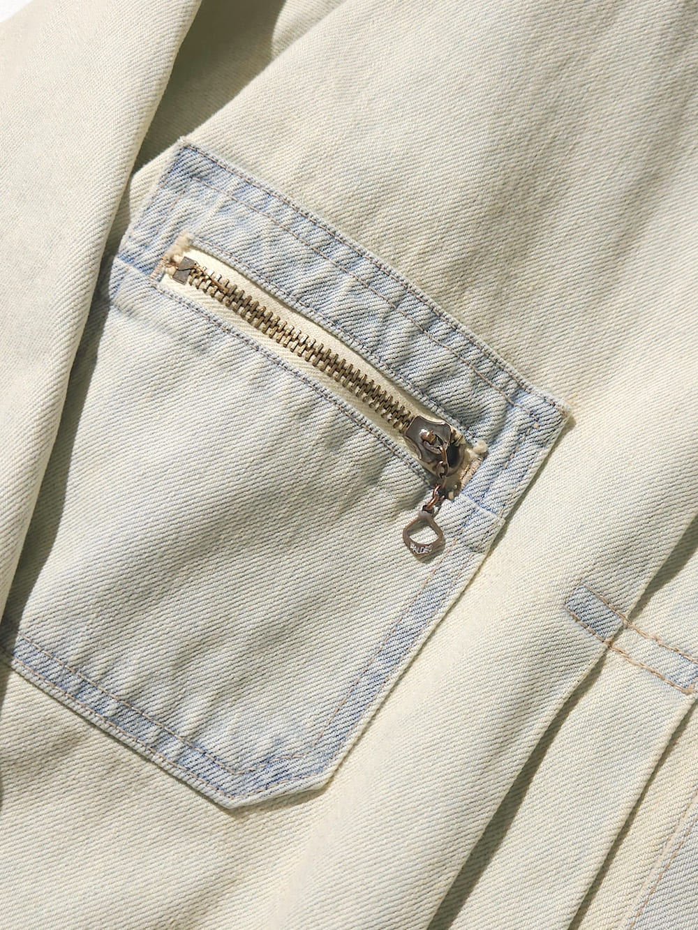 【SALE】DAIRIKU(ダイリク) Ice Wash 2PKT Denim jacket