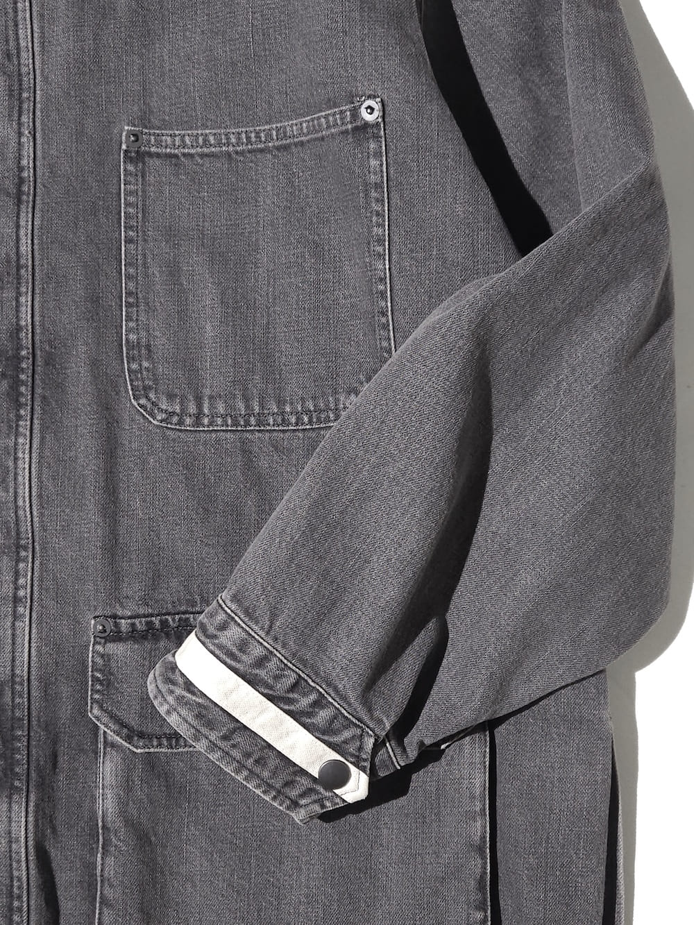 YOKE(ヨーク) Vintaged Denim Coverall Half Coat - COLDBECK ONLINE