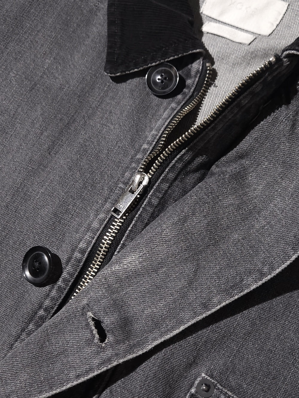 YOKE(ヨーク) Vintaged Denim Coverall Half Coat - COLDBECK ONLINE