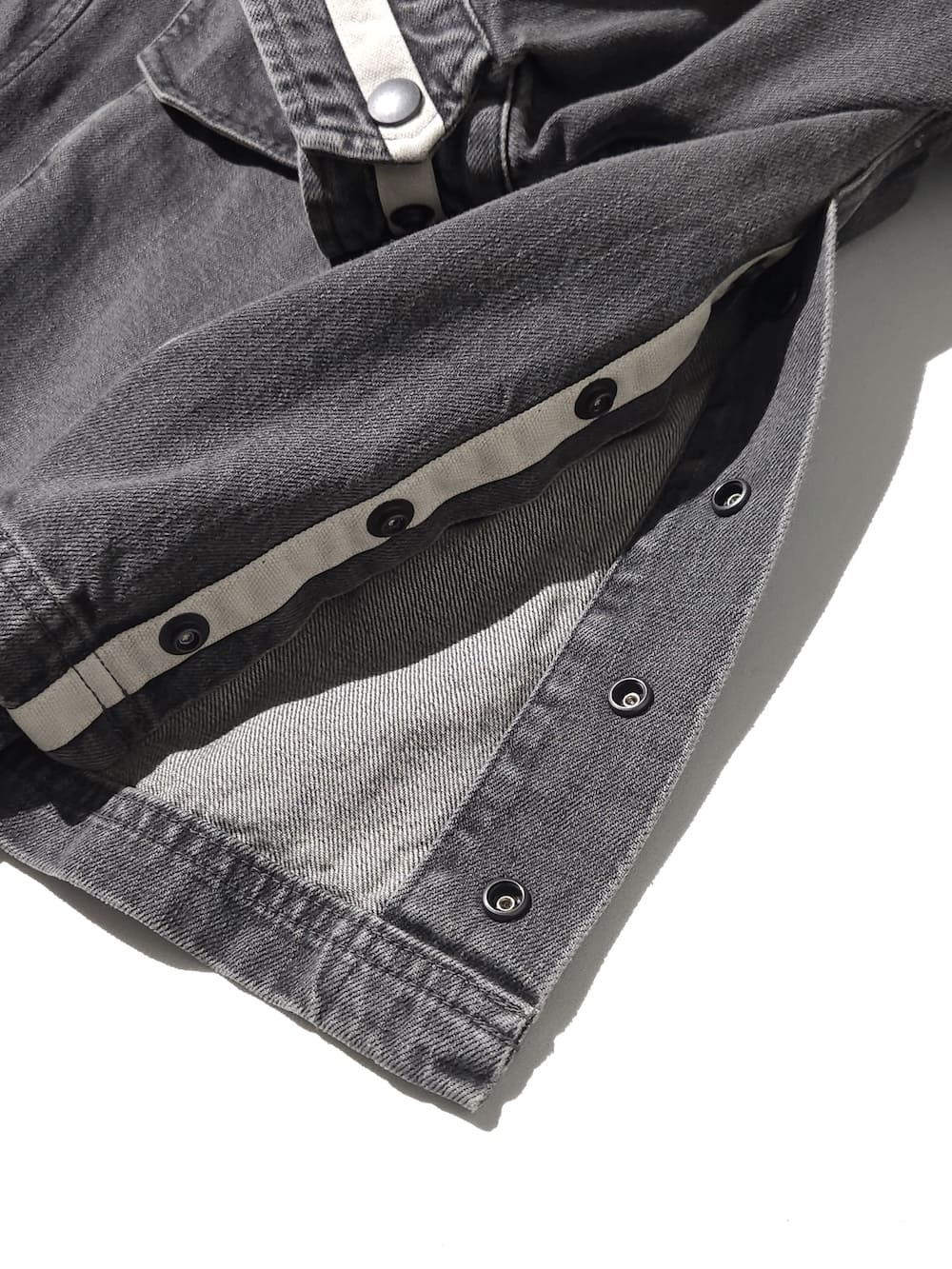 YOKE(ヨーク) Vintaged Denim Coverall Half Coat - COLDBECK ONLINE