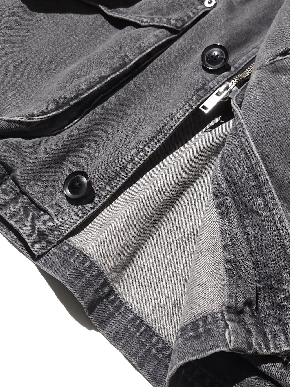 YOKE(ヨーク) Vintaged Denim Coverall Half Coat - COLDBECK ONLINE