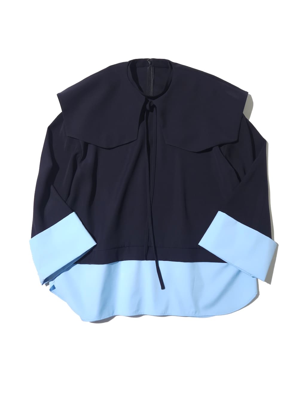 ENFOLD(エンフォルド) DOUBLE CUFFS BOX PULLOVER