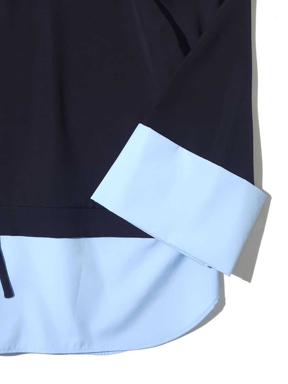 ENFOLD(エンフォルド) DOUBLE CUFFS BOX PULLOVER