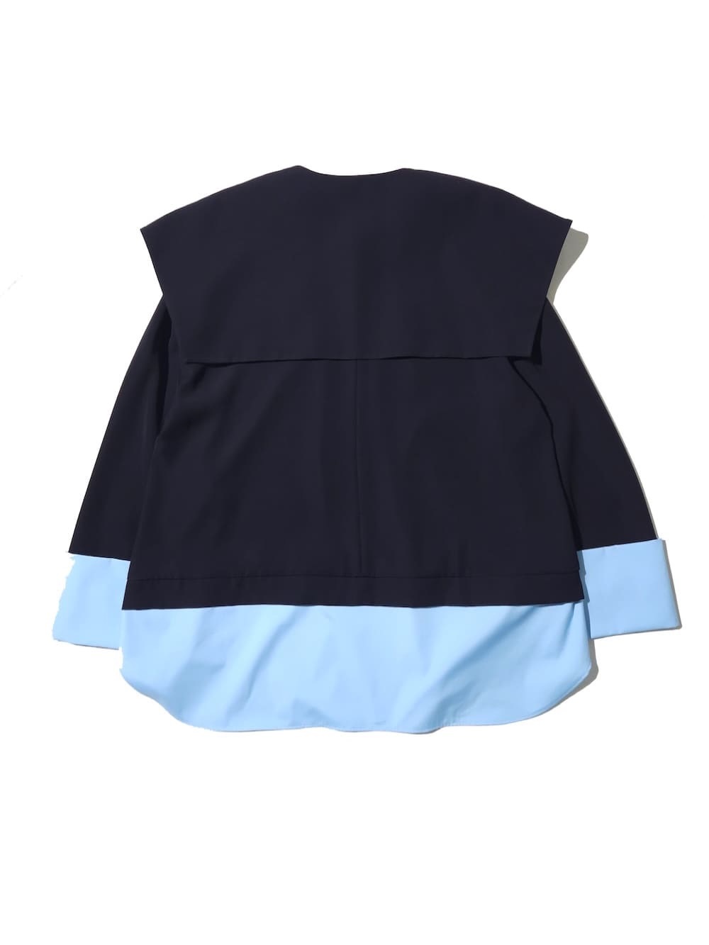 ENFOLD(エンフォルド) DOUBLE CUFFS BOX PULLOVER