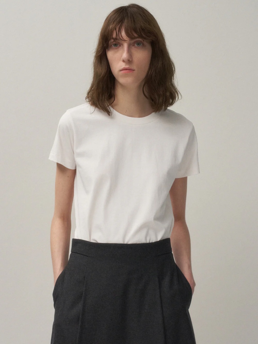 ATON(エイトン) DRY COTTON JERSEY STANDARD T-SHIRT