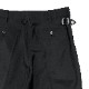 SALETamme() K-2B STRAIGHT SLACKS BLACK