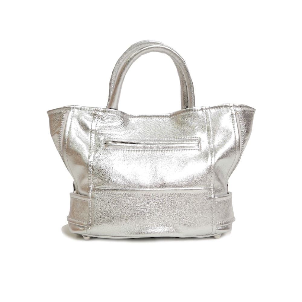 beautiful people(ビューティフルピープル) riders kids tote bag silver