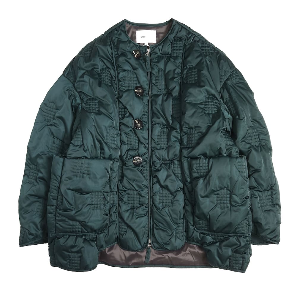 エンフォルド　キルティング　コート　38 enfold カーキ ENFOLD(エンフォルド) CHECK-QUILT COAT - COLDBECK ONLINE