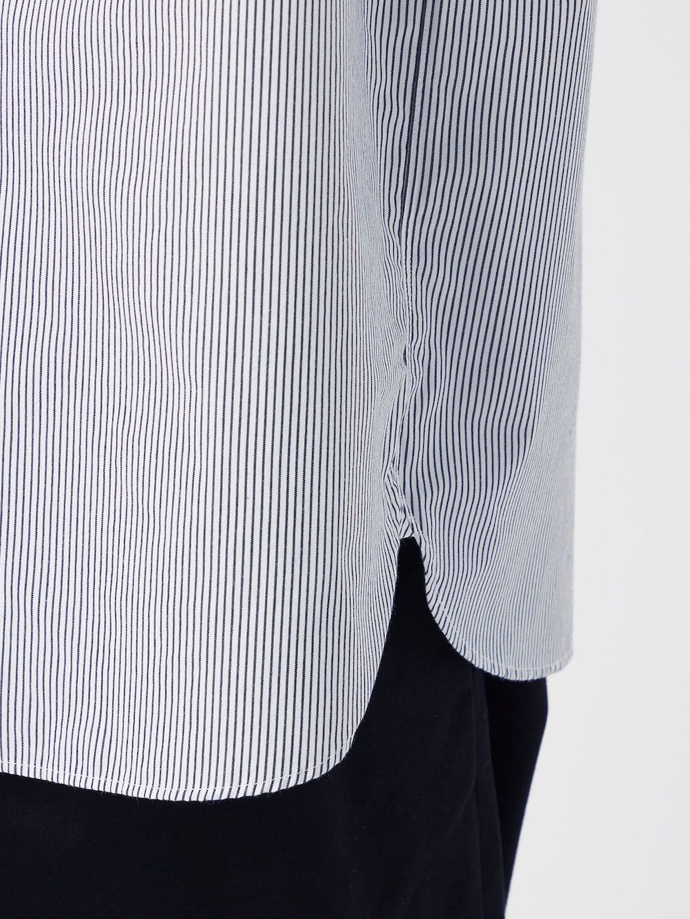【SALE】nanamica(ナナミカ) Regular Collar Stripe Wind Shirt