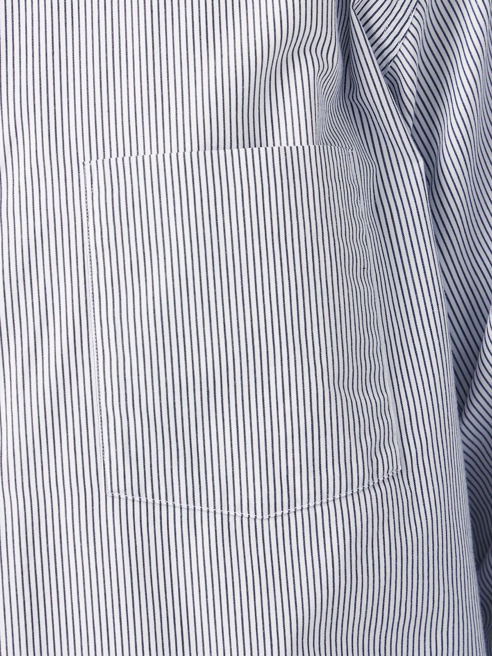 【SALE】nanamica(ナナミカ) Regular Collar Stripe Wind Shirt