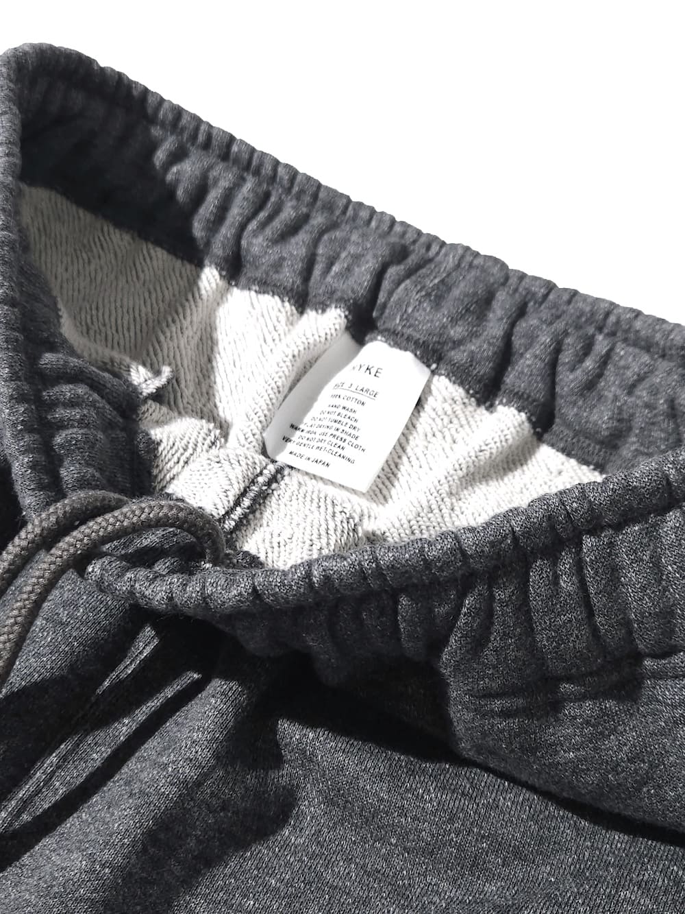 HYKE(ハイク) SWEAT PANTS