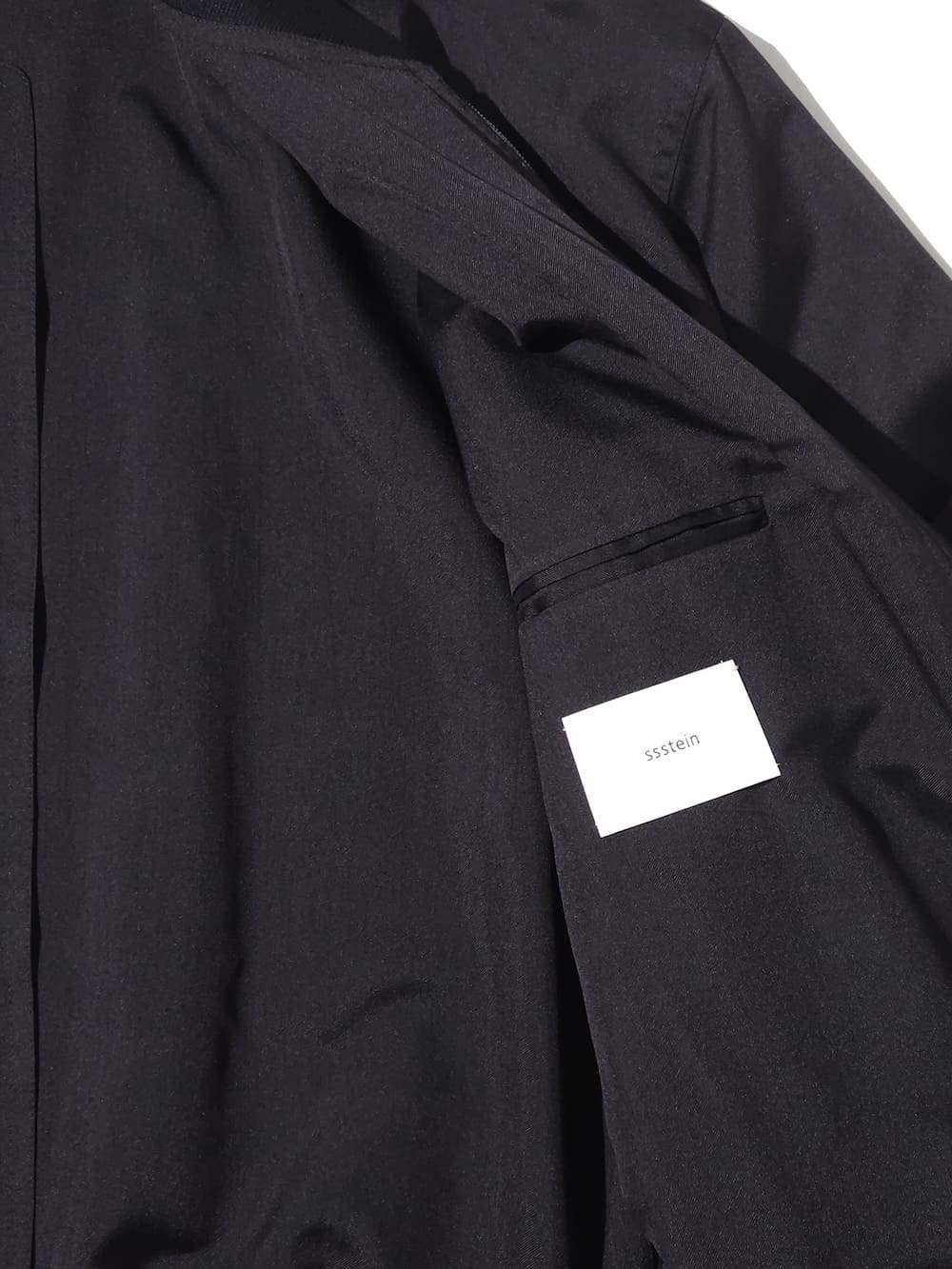 ssstein(シュタイン) SILK CUPRO TWILL LIGHT FLIGHT JACKET