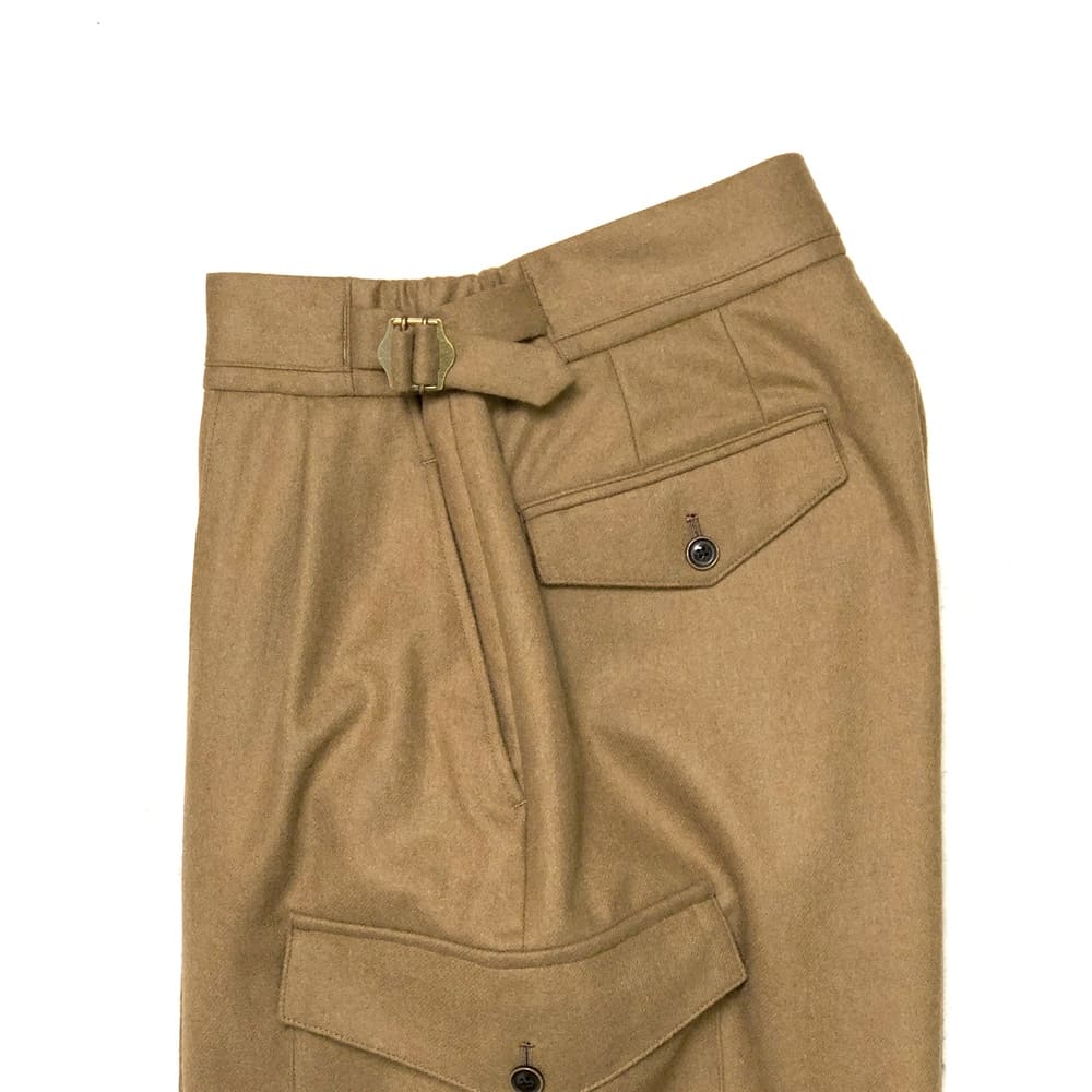 パンツ SAYATOMO 22AW-Tack Flannel Cargo Pants QZXCVLAYyaJ7.jpg