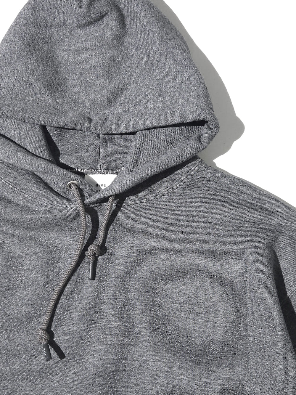 ハイク HYKE SWEAT HOODIE パーカー　グレー SWEAT HOODIE-スウェットフーディー-HYKE（ハイク）| stcompany